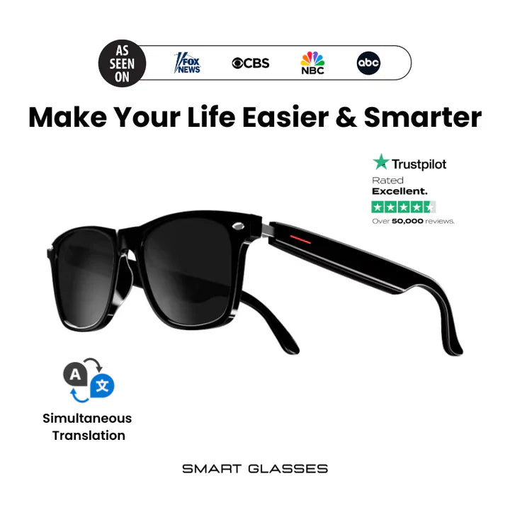 Smart Glasses 3 in 1 - (SALE ENDS MIDNIGHT)