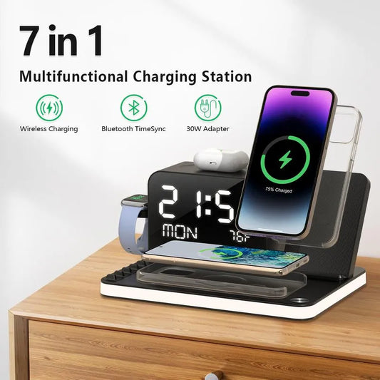 7 in 1 Wireless Charging Station