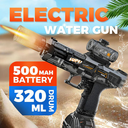 Electric Water Blaster with Flame Effect