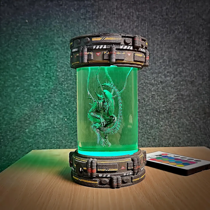 Alien Xenomorph Resin Lamp