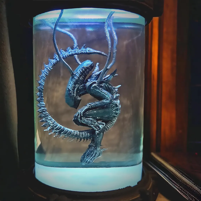 Alien Xenomorph Resin Lamp