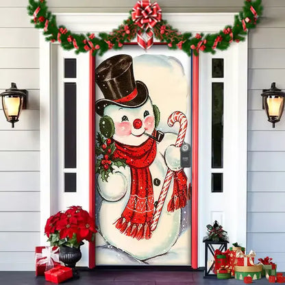 🌟2025 Christmas And Halloween Front Door Decoration