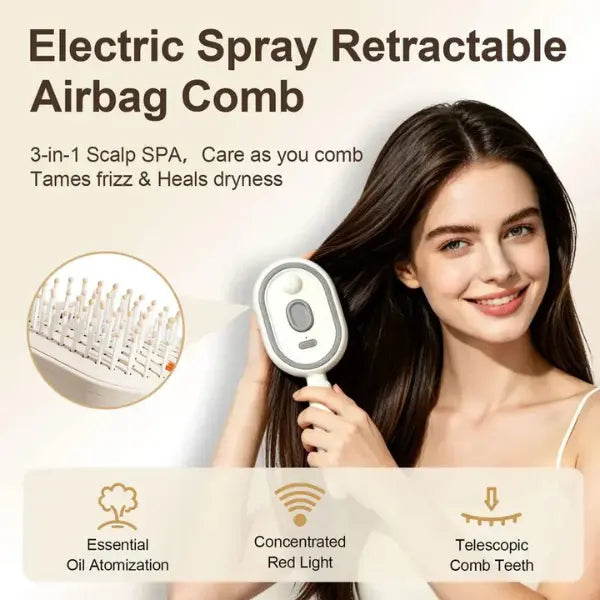 Electric Hair Growth Mist Brush