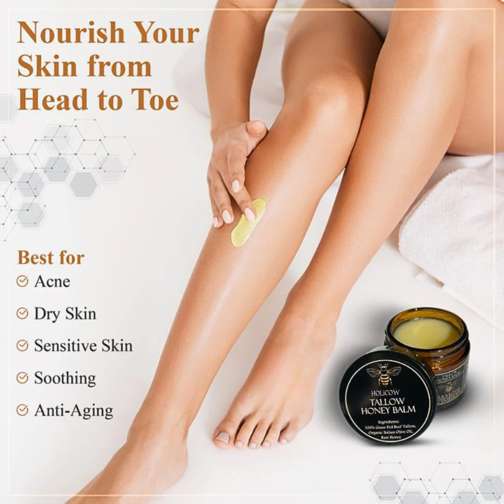 Organic Grass-Fed Beef Tallow Balm