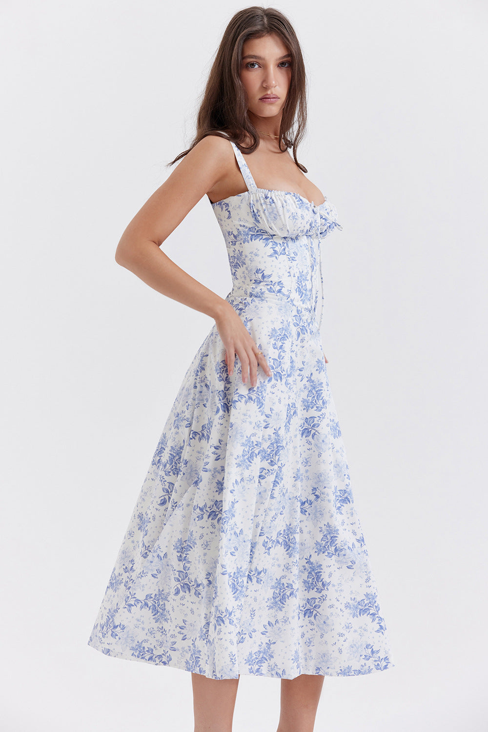 Floral Frenzy Slip Dress