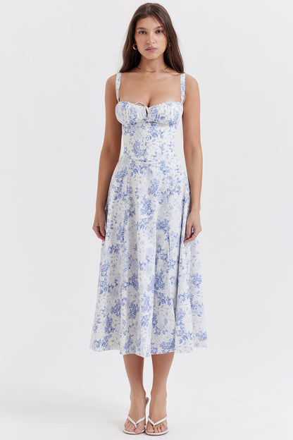 Floral Frenzy Slip Dress