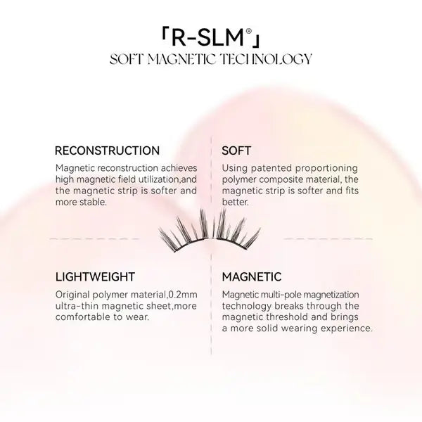 Soft Magnetic Eyelashes