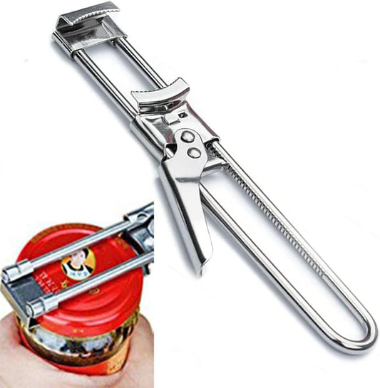 Adjustable Multi-Purpose Stainless Steel Can Opener