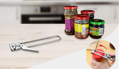 Adjustable Multi-Purpose Stainless Steel Can Opener