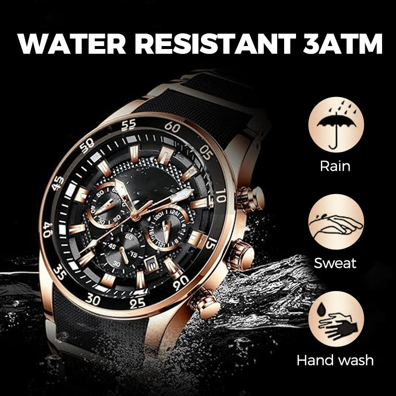Men’s Luxury Multifunctional Chronograph Watch