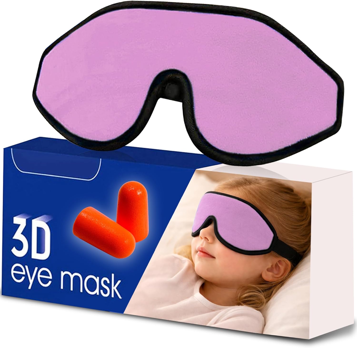 Astra Vena | Kids Sleep Masks & Memory Foam Eye Covers