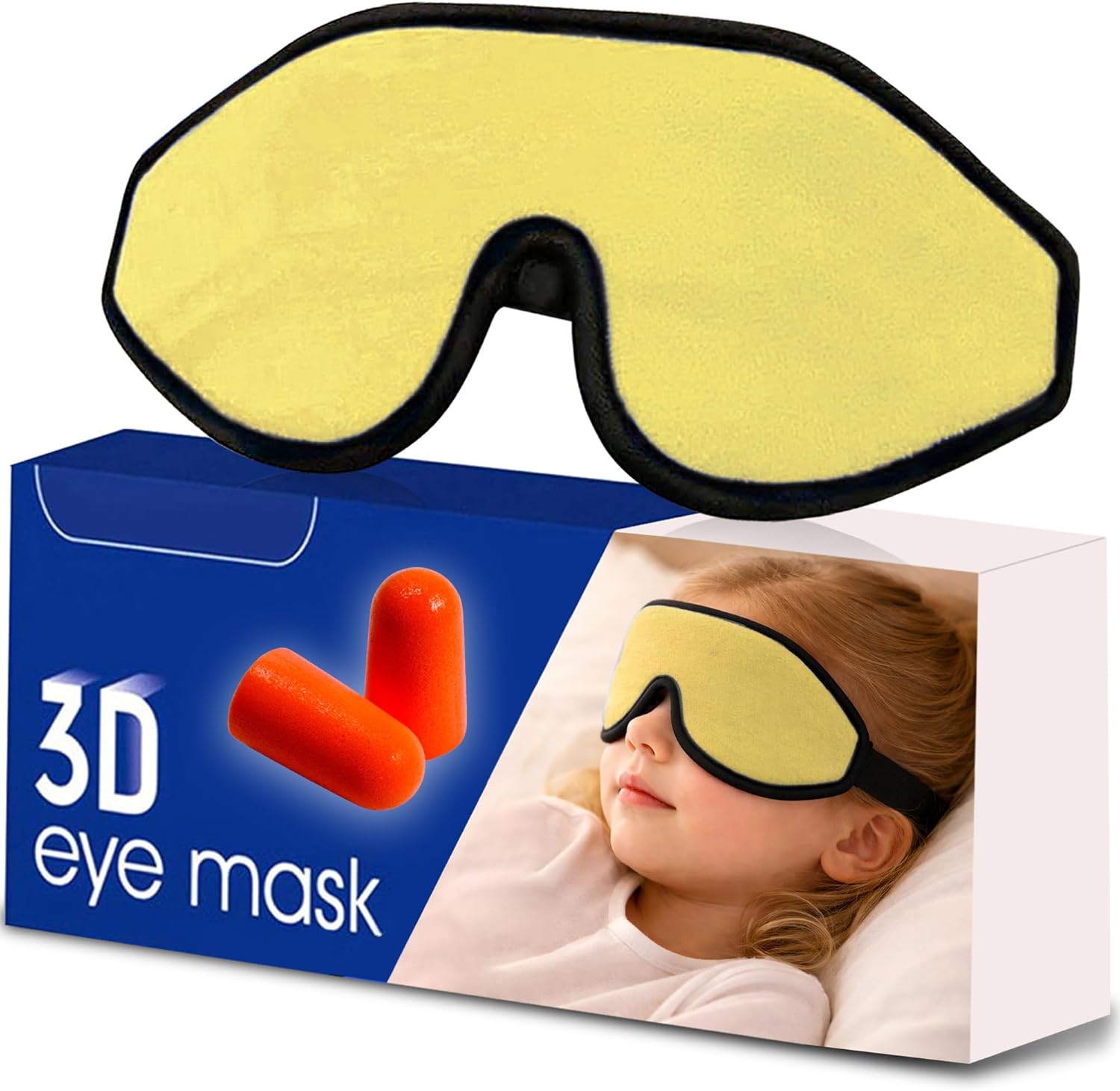 Astra Vena | Kids Sleep Masks & Memory Foam Eye Covers