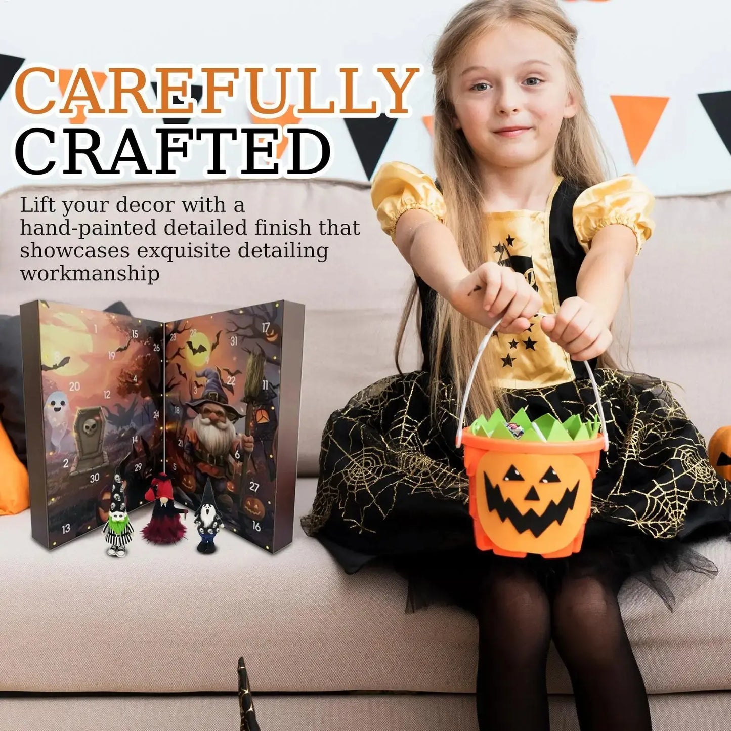 🎃 Spooky Handmade Gnomes Countdown Calendar 2025-Early Access 👻