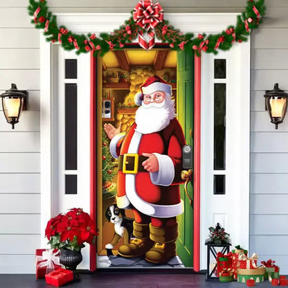 🌟2025 Christmas And Halloween Front Door Decoration