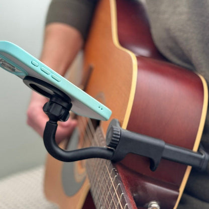 Guitar or Ukulele Magnetic Phone Holder