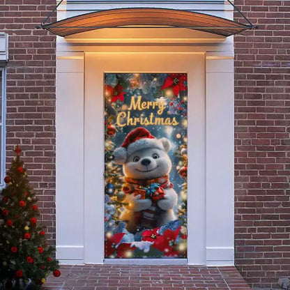 🌟2025 Christmas And Halloween Front Door Decoration