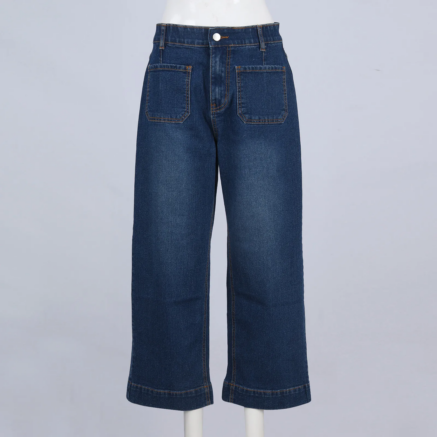 Shapewear Pants - Wide Leg Short Jeans 2025