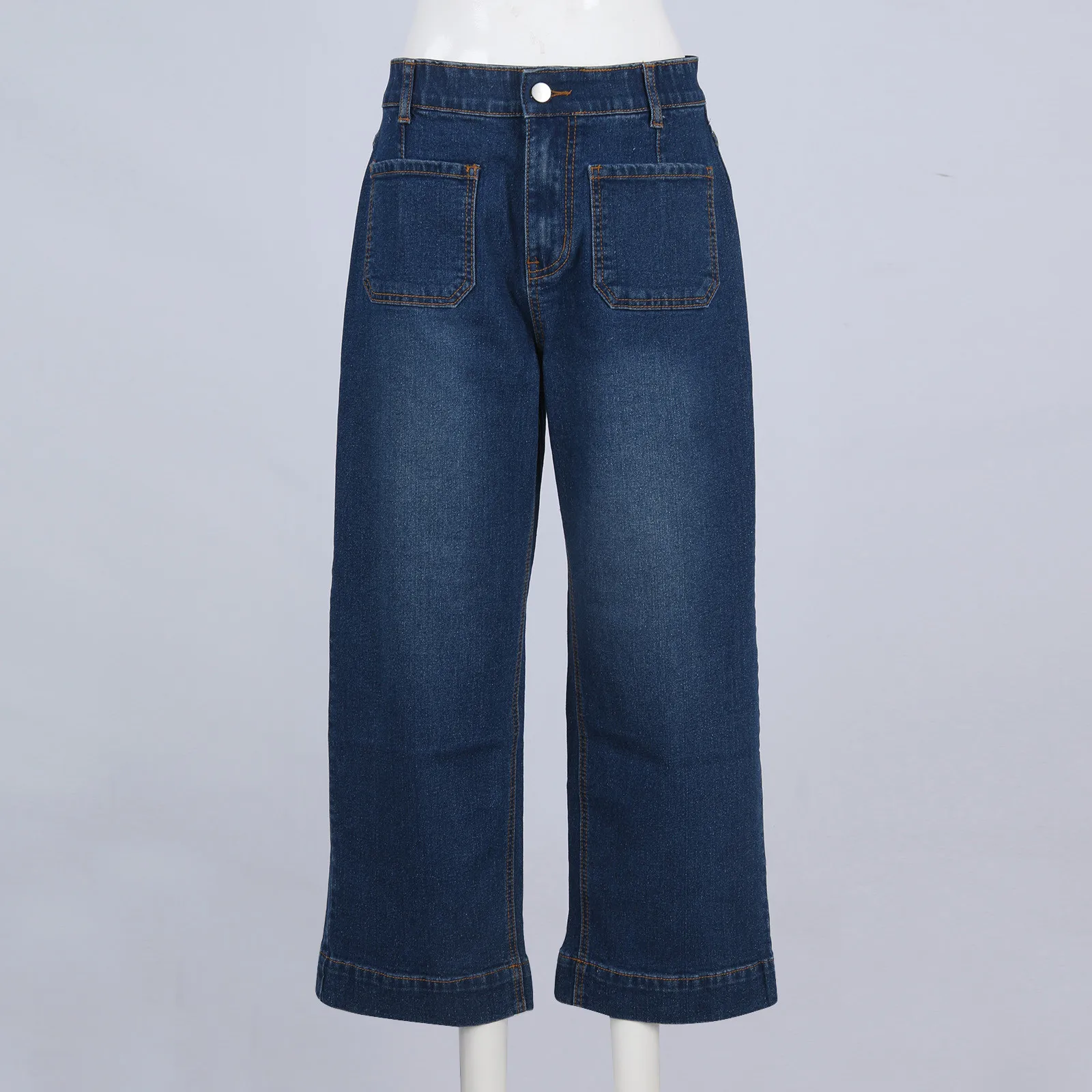 Shapewear Pants - Wide Leg Short Jeans 2025