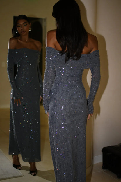 Malika Glitter Dress
