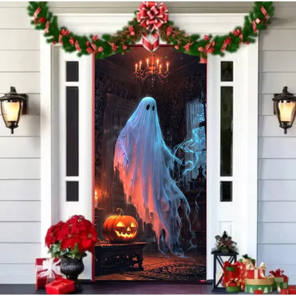 🌟2025 Christmas And Halloween Front Door Decoration