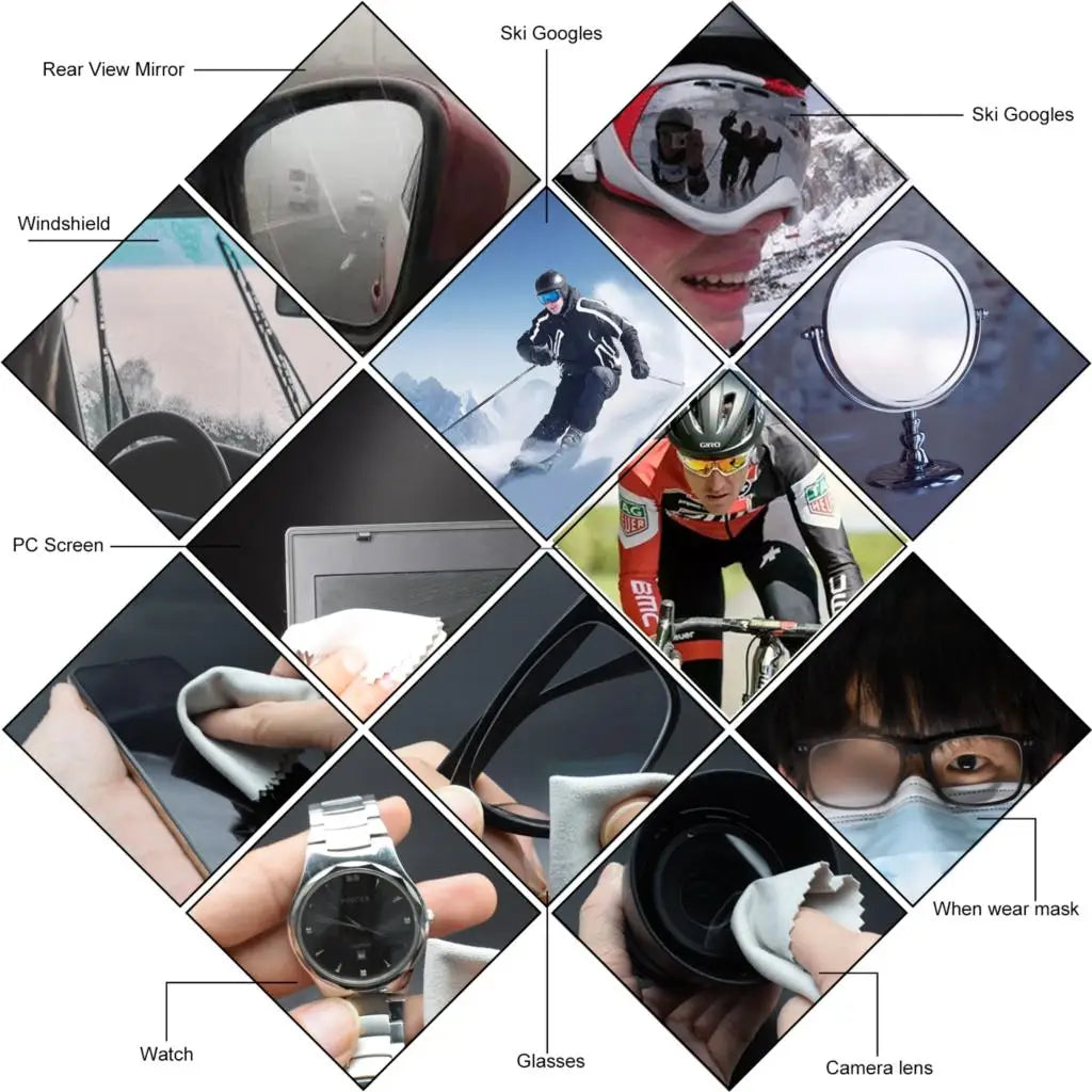 Nano Anti-Fog Wipe for Prescription Glasses