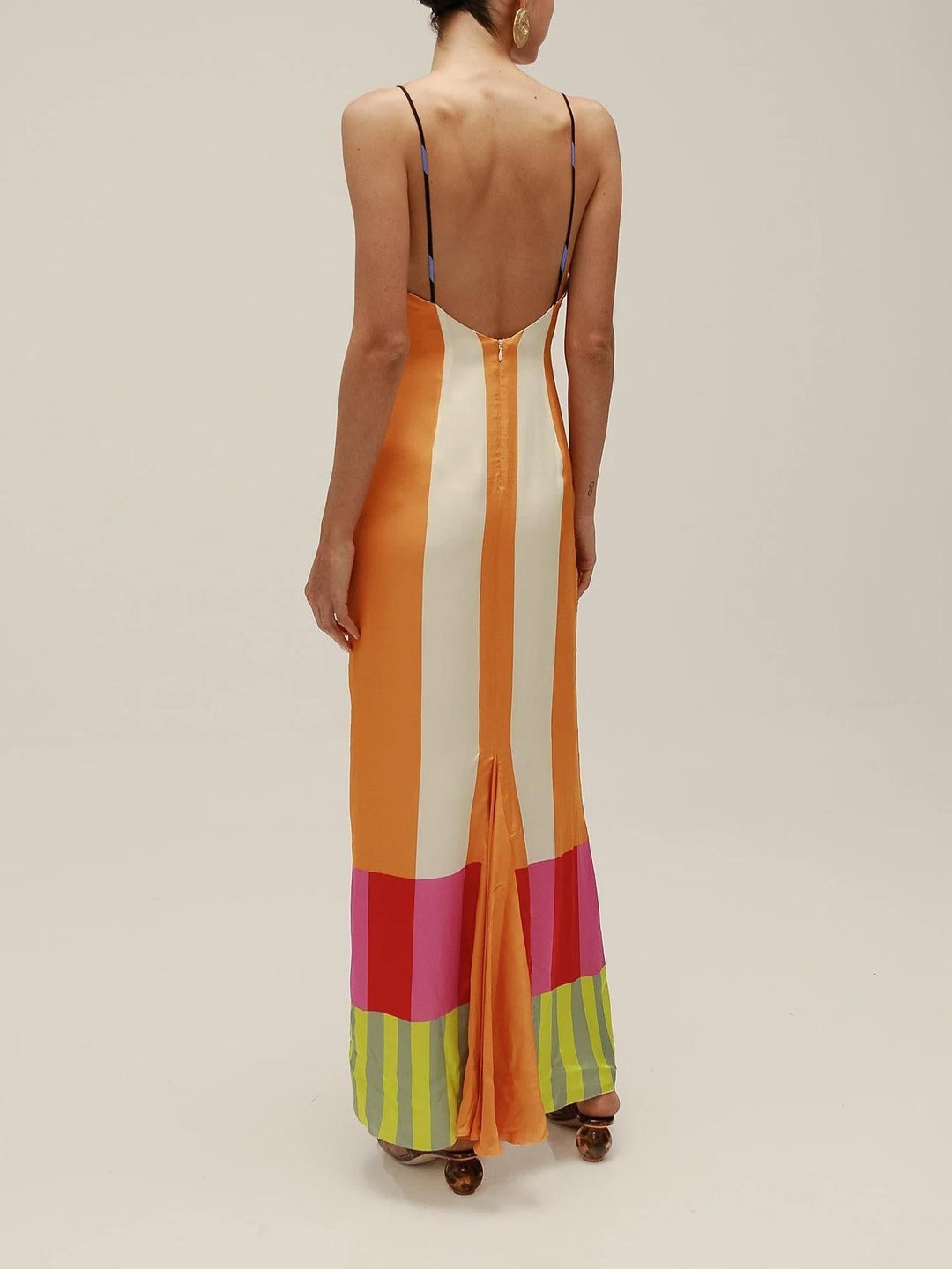 Heviluxy | Floral Long Dress With Wrap Fit For Sunny Days