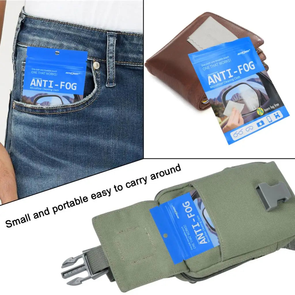 Nano Anti-Fog Wipe for Prescription Glasses