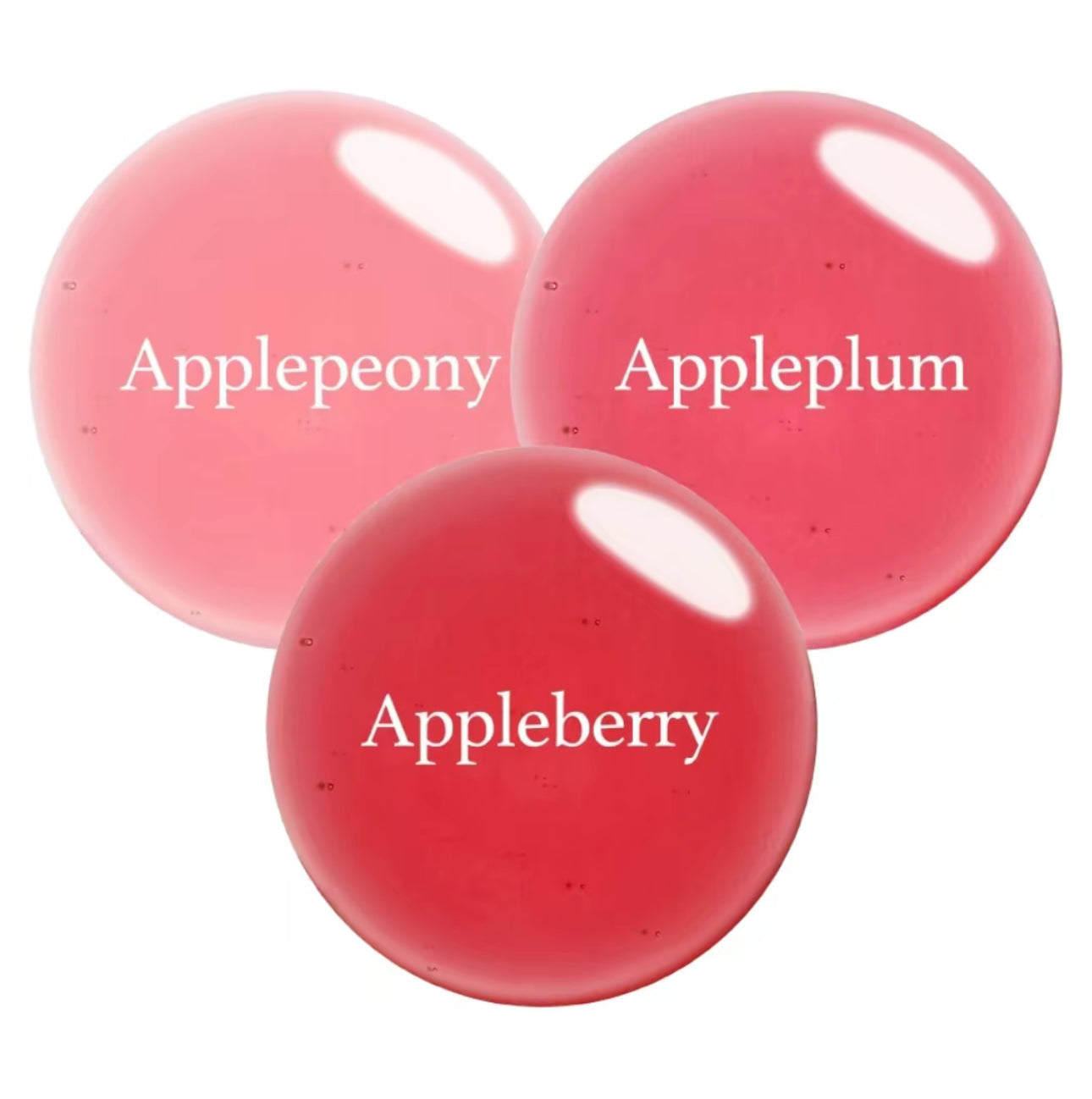 Essentia Korean Apple Lip Tint Stain Trio