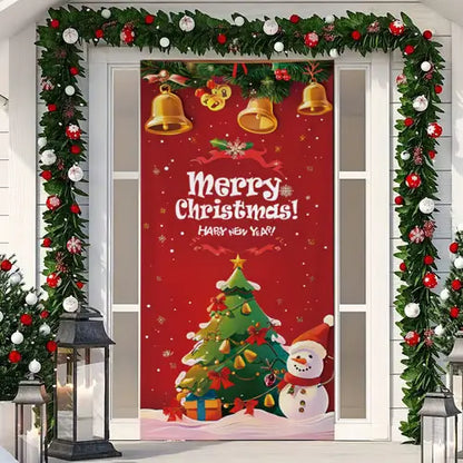 🌟2025 Christmas And Halloween Front Door Decoration