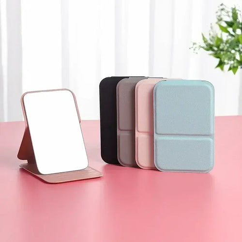 Mini Compact Mirror (Pink)