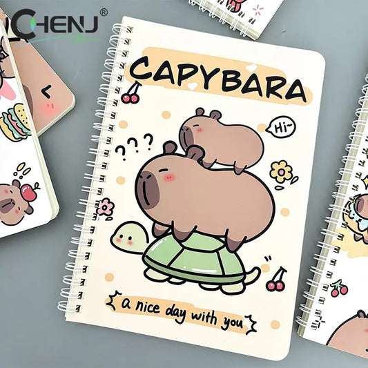 Kawaii Capybara A5 Notebook