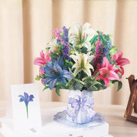 Purple Lilies & Lavender