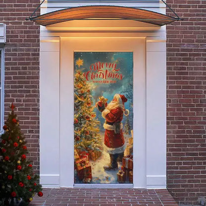 🌟2025 Christmas And Halloween Front Door Decoration