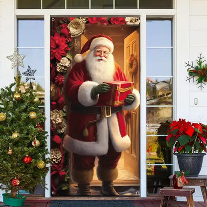 🌟2025 Christmas And Halloween Front Door Decoration