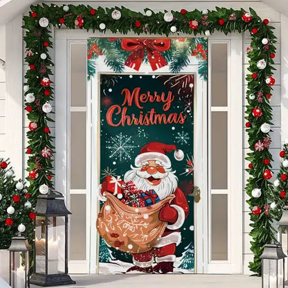 🌟2025 Christmas And Halloween Front Door Decoration