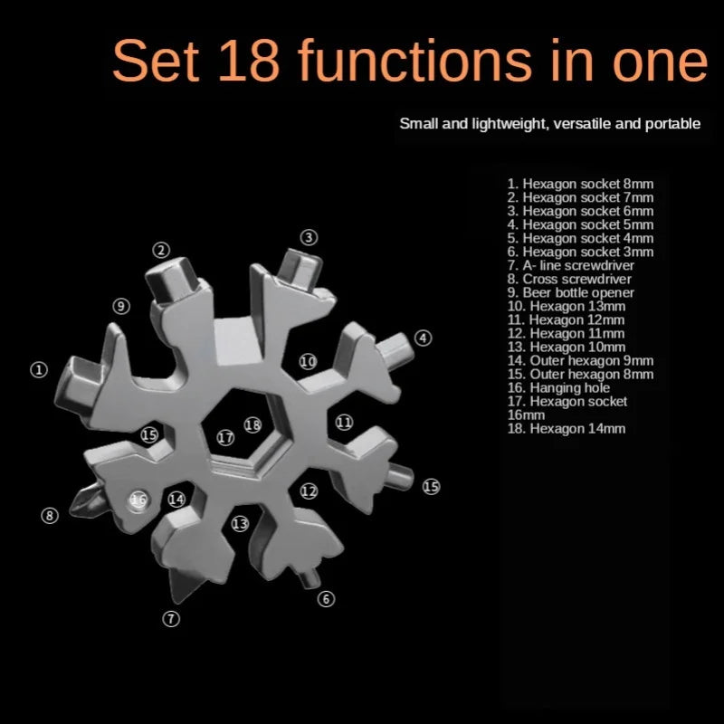 Snowflake 18-in-1 Tool