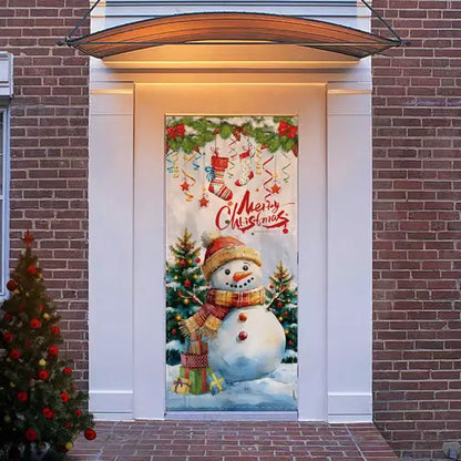 🌟2025 Christmas And Halloween Front Door Decoration