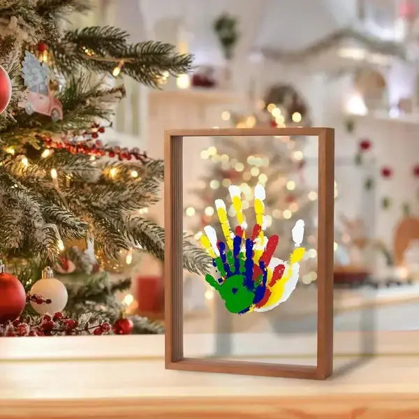 🎁Best Gift-Family Handprint Kit🔥Non-toxic, Odorless, and Harmless