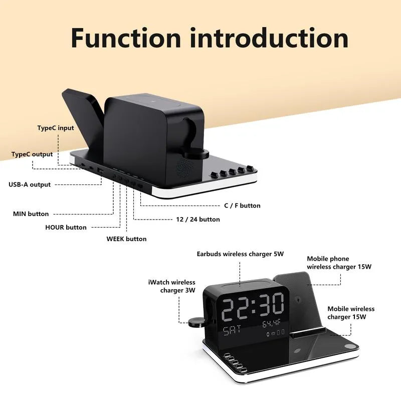 7 in 1 Wireless Charging Station