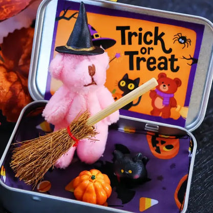 Cute Halloween Teddy Bear Gift Box