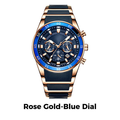 Men’s Luxury Multifunctional Chronograph Watch