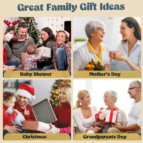 🎁Best Gift-Family Handprint Kit🔥Non-toxic, Odorless, and Harmless