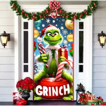 🌟2025 Christmas And Halloween Front Door Decoration