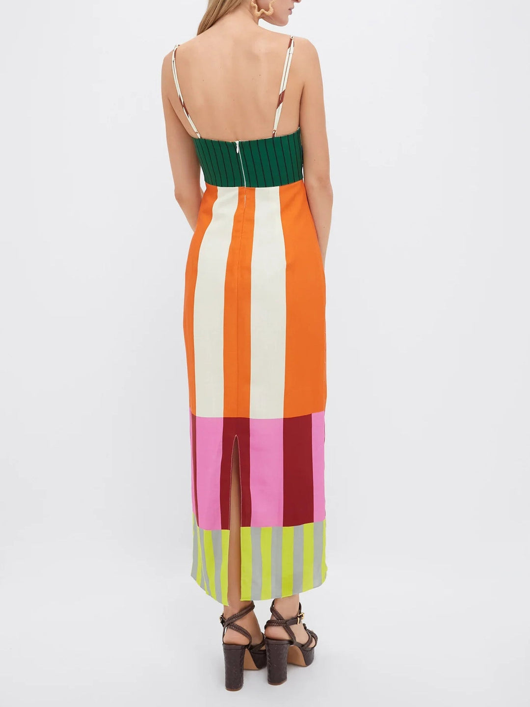 Heviluxy | Floral Long Dress With Wrap Fit For Sunny Days