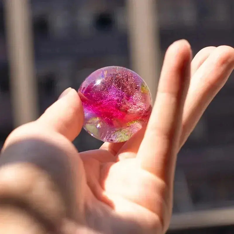 Galaxy Crystal Sphere Set