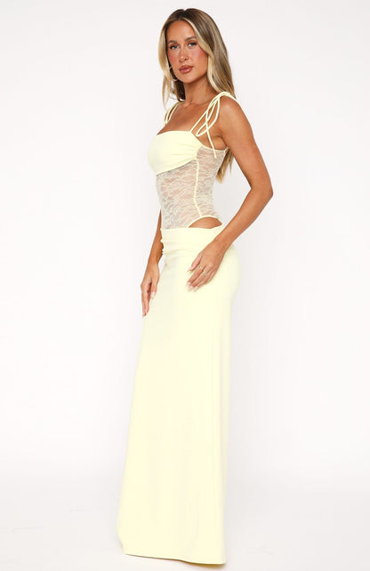 Maxi Dress Lemon