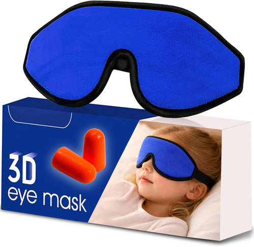 3D Kids Sleep Mask | Memory Foam Blackout Eye Cover – Astra Vena