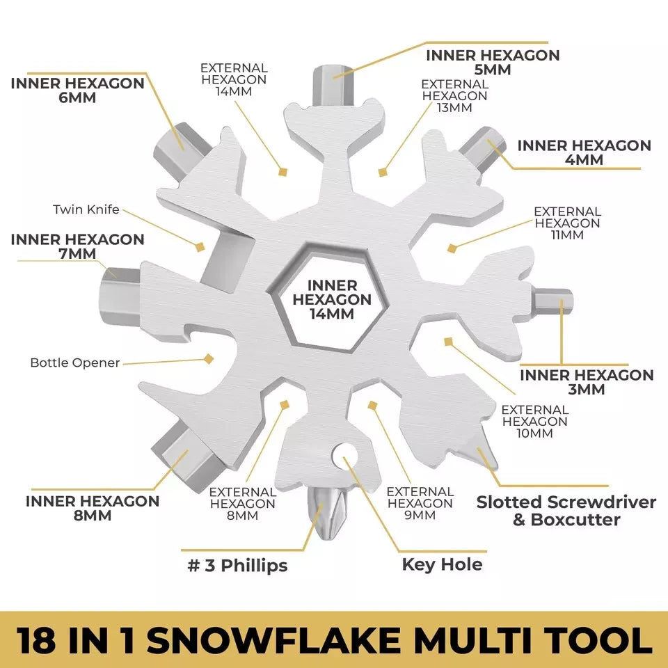 Snowflake 18-in-1 Tool