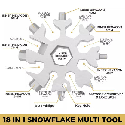 Snowflake 18-in-1 Tool