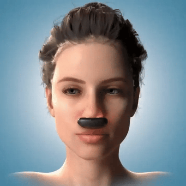 LED Nasal Allergic Rhinitis Treatment Device